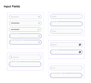 Input fields