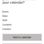 Add to calendar